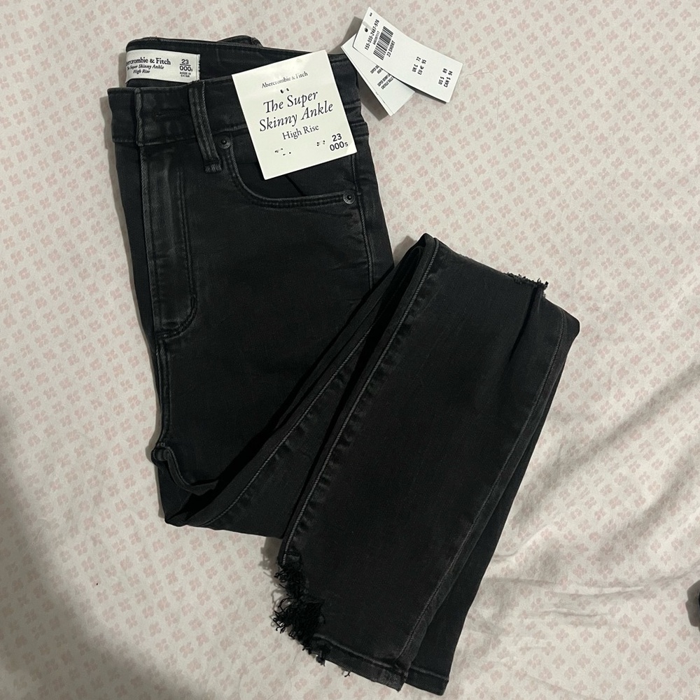 Abercrombie super skinny ankle jeans